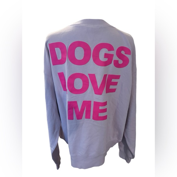 Pink Dog loves me sweatshirt. NWT - Picture 3 of 5